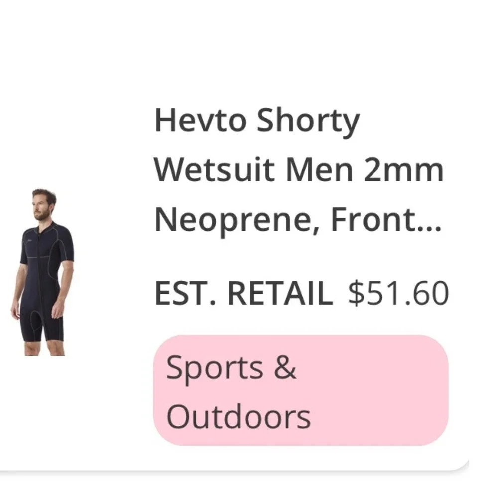Hevto shorty wetsuit